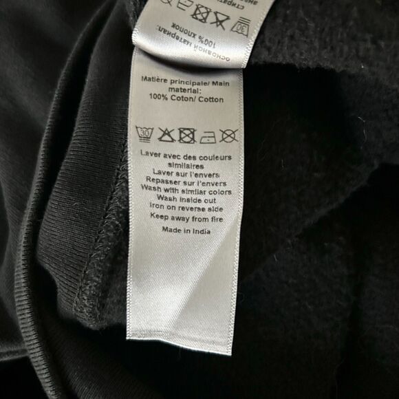 Zadig & Voltaire Clipper Skull Foil Hoodie in Black Size Medium - Picture 6 of 6